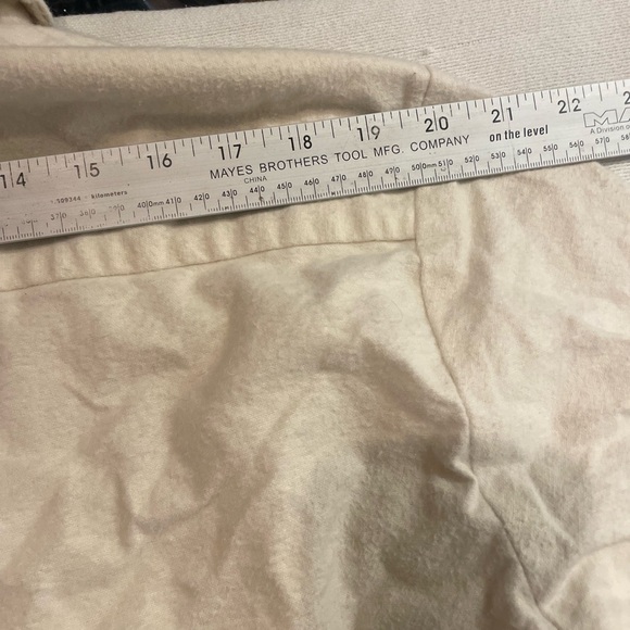 Men's Cream Button Down Shirt - Picture 8 of 11